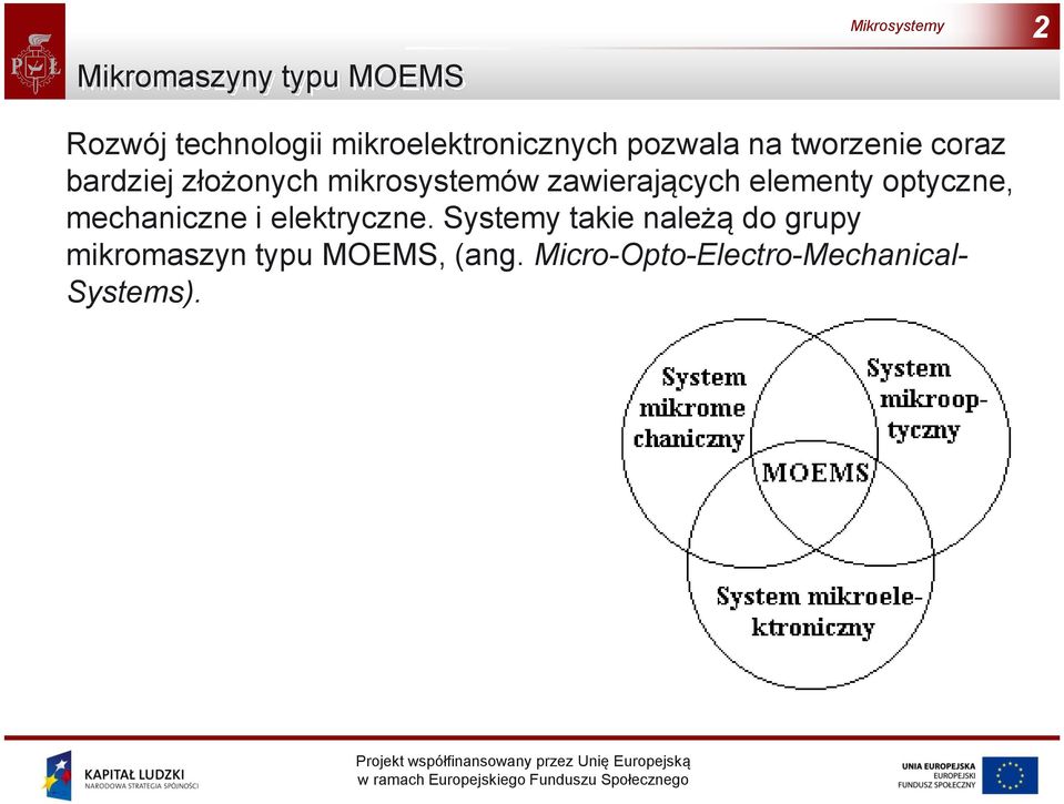 zawierających elementy optyczne, mechaniczne i elektryczne.