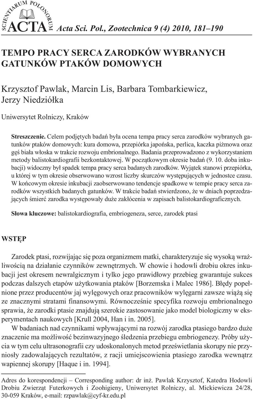 Streszczenie.