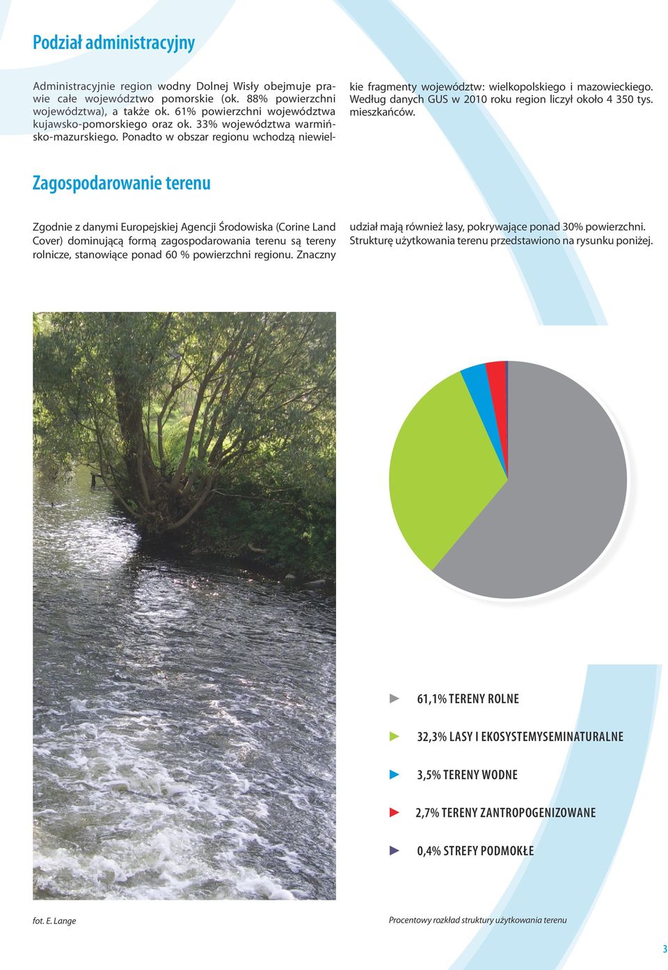 Według danych GUS w 2010 roku region liczył około 4 350 tys. mieszkańców.