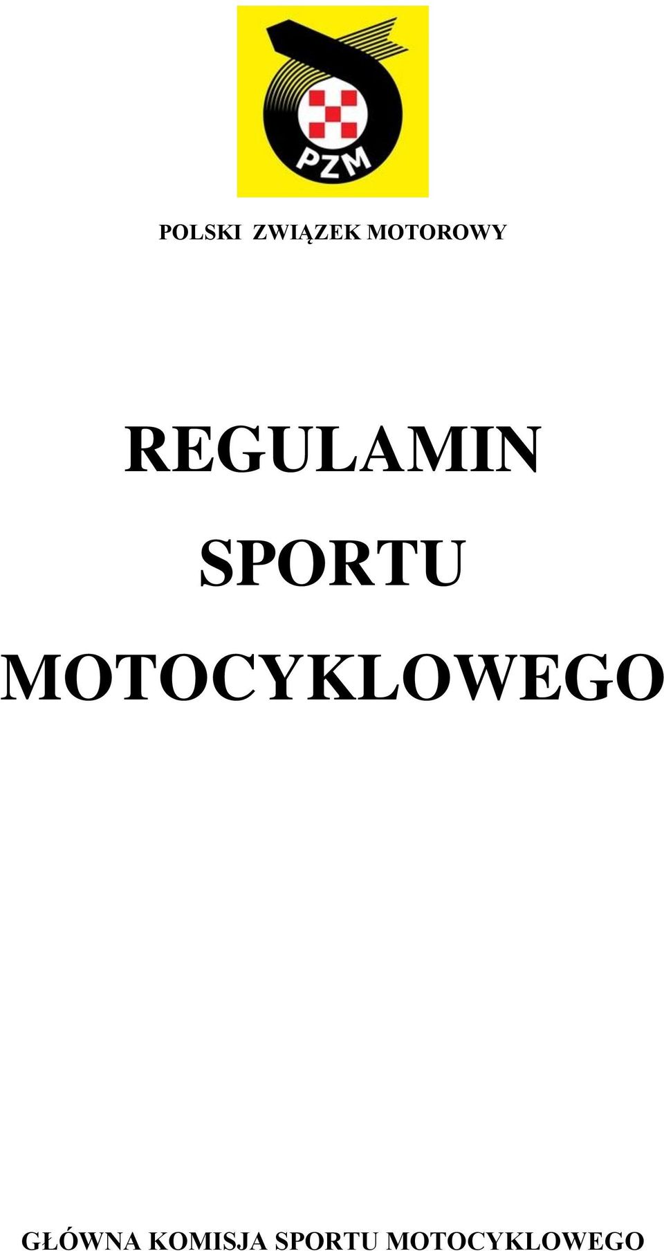 SPORTU MOTOCYKLOWEGO