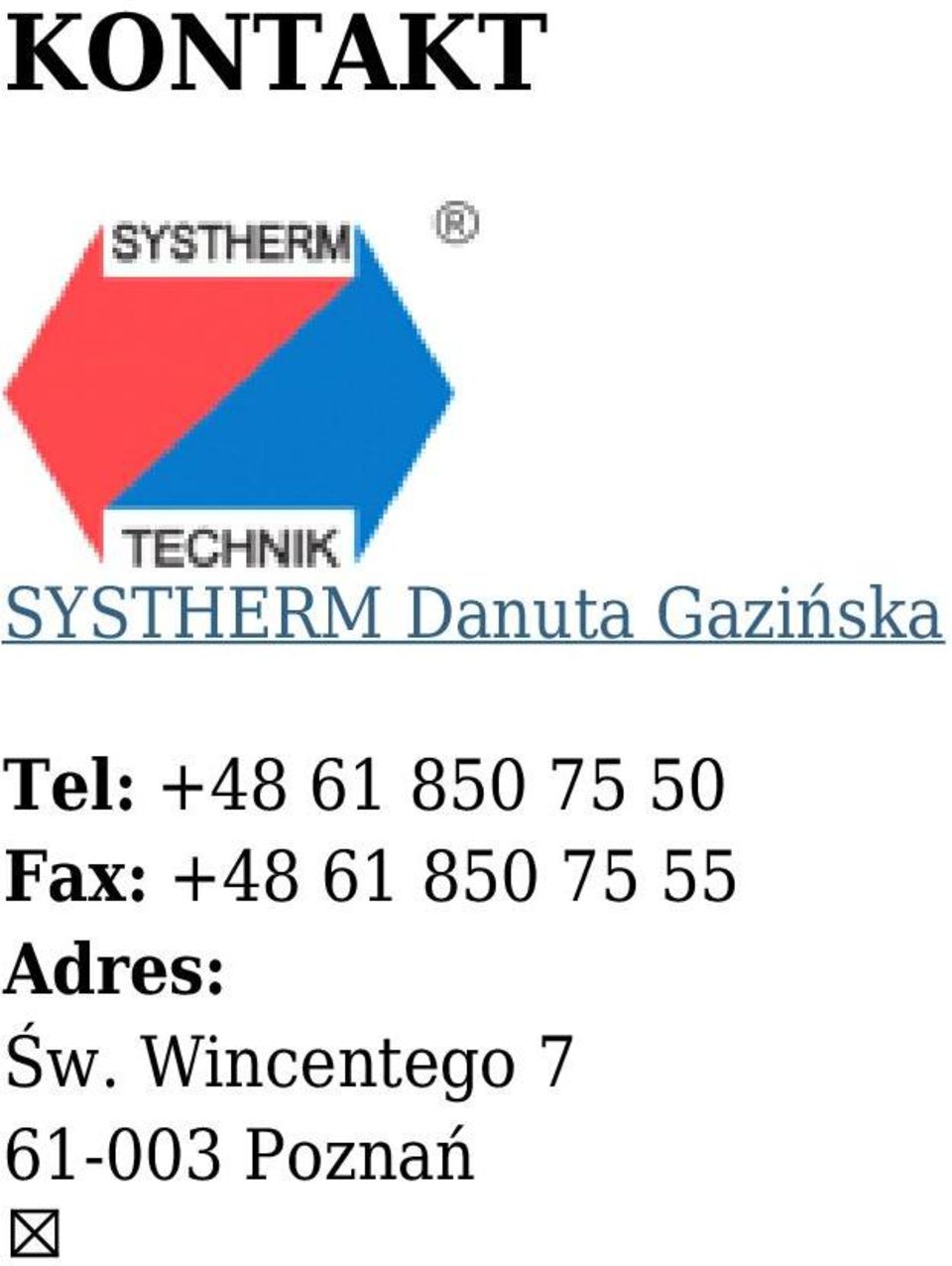 50 Fax: +48 61 850 75 55