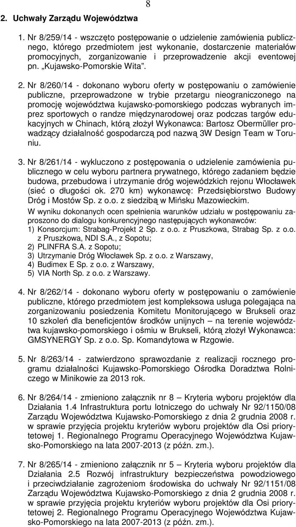 Kujawsko-Pomorskie Wita. 2.
