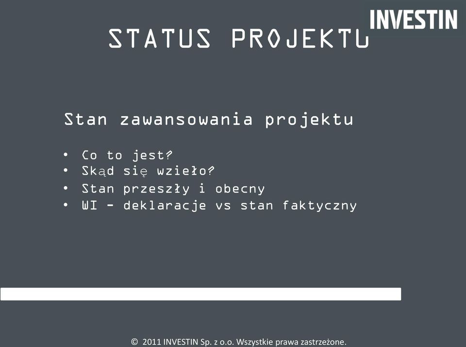 jest? Skąd się wzieło?