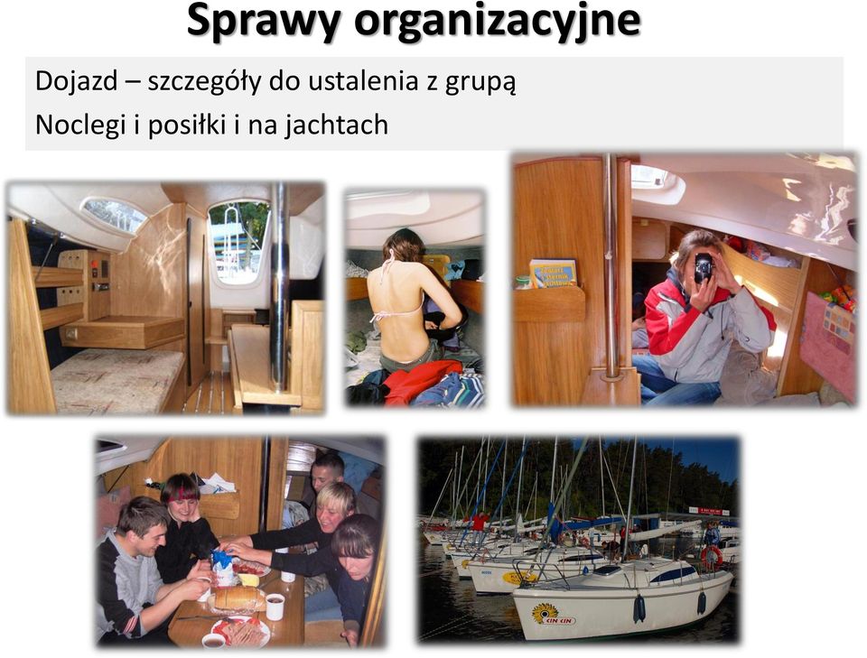 ustalenia z grupą