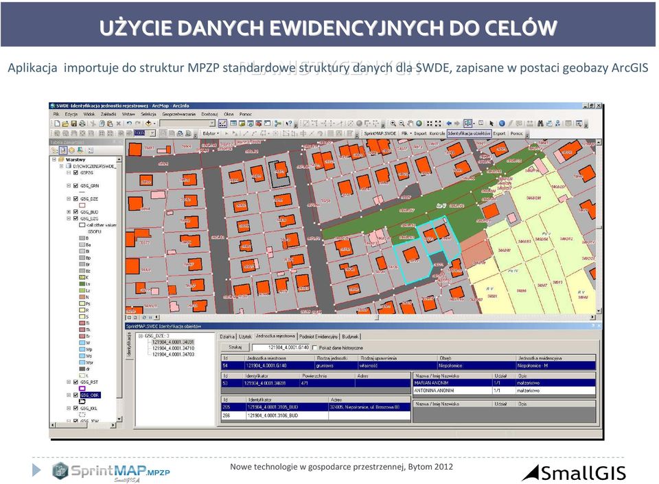 standardowe PLANISTYCZNYCH struktury