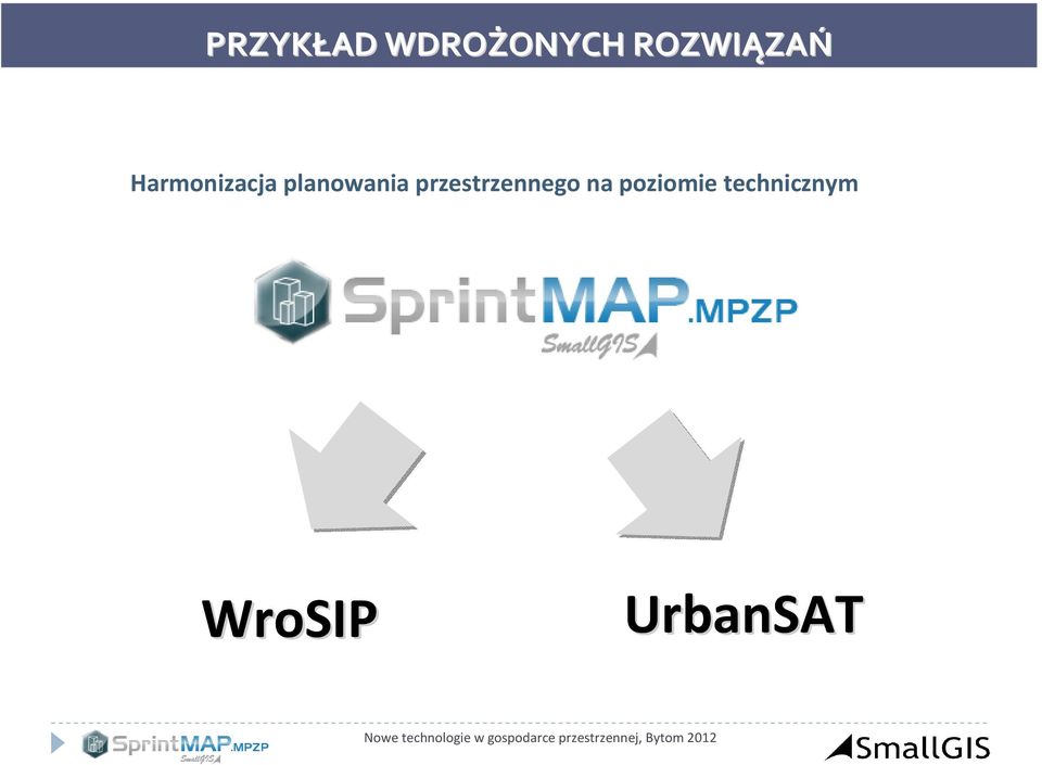 planowania przestrzennego na