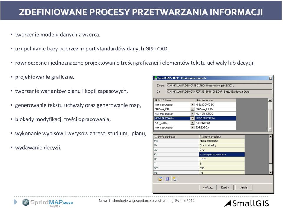 lub decyzji, projektowanie graficzne, tworzenie wariantów planu i kopii zapasowych, generowanie tekstu uchwały oraz