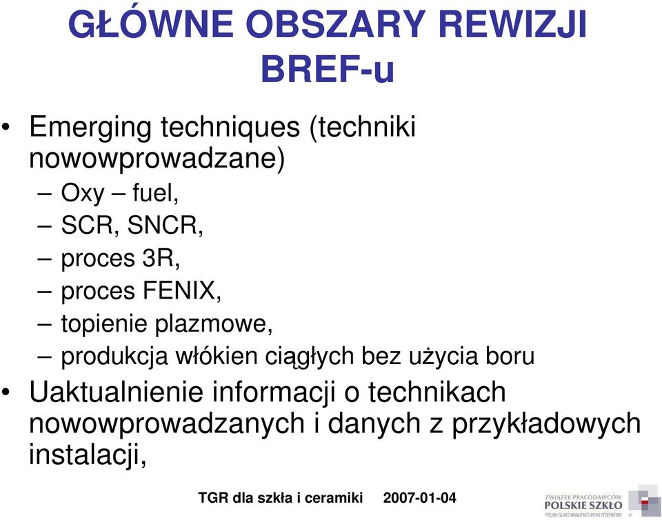 topienie plazmowe, produkcja włókien ciągłych bez użycia boru