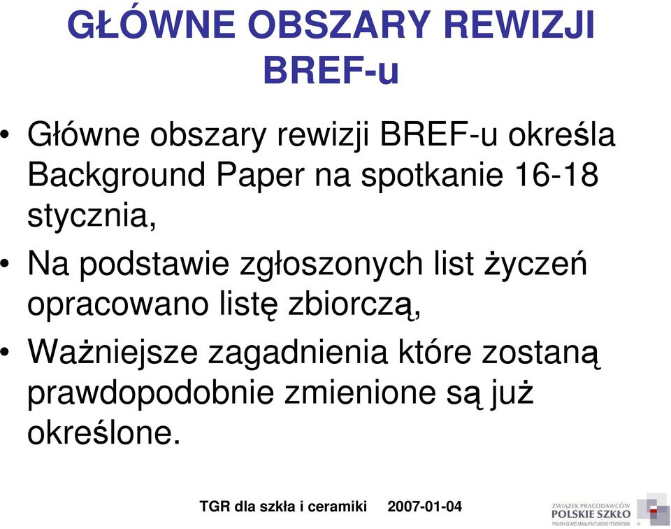 podstawie zgłoszonych list życzeń opracowano listę zbiorczą,