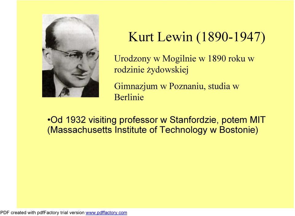Berlinie Od 1932 visiting professor w Stanfordzie,