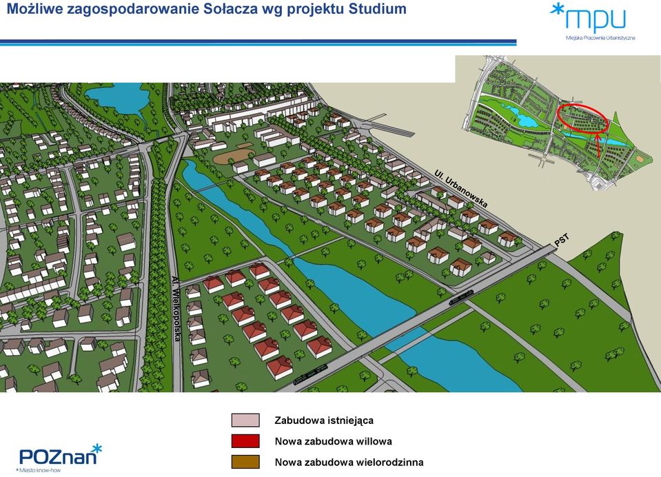 Zabudowa istniejąca Nowa