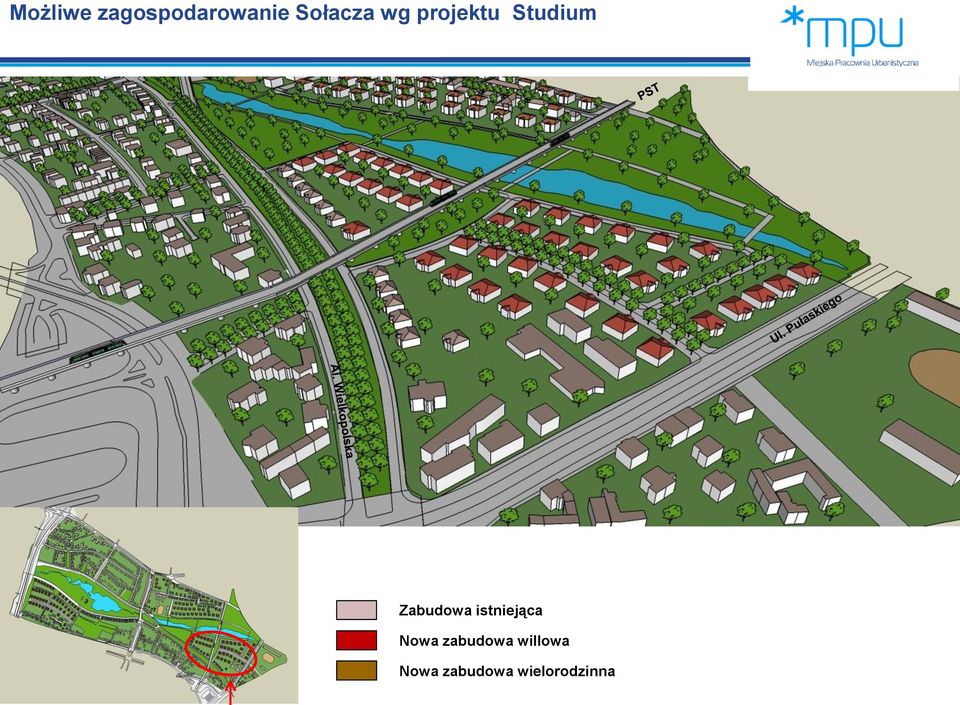 Zabudowa istniejąca Nowa