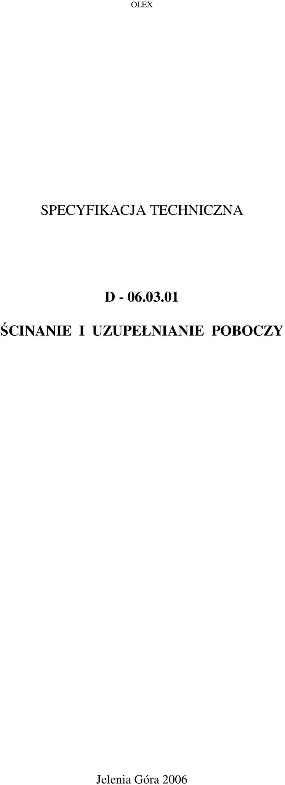 01 ŚCINANIE I