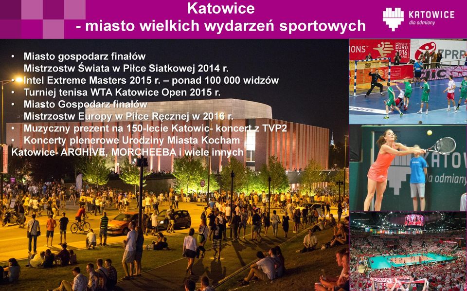 ponad 100 000 widzów Turniej tenisa WTA Katowice Open 2015 r.