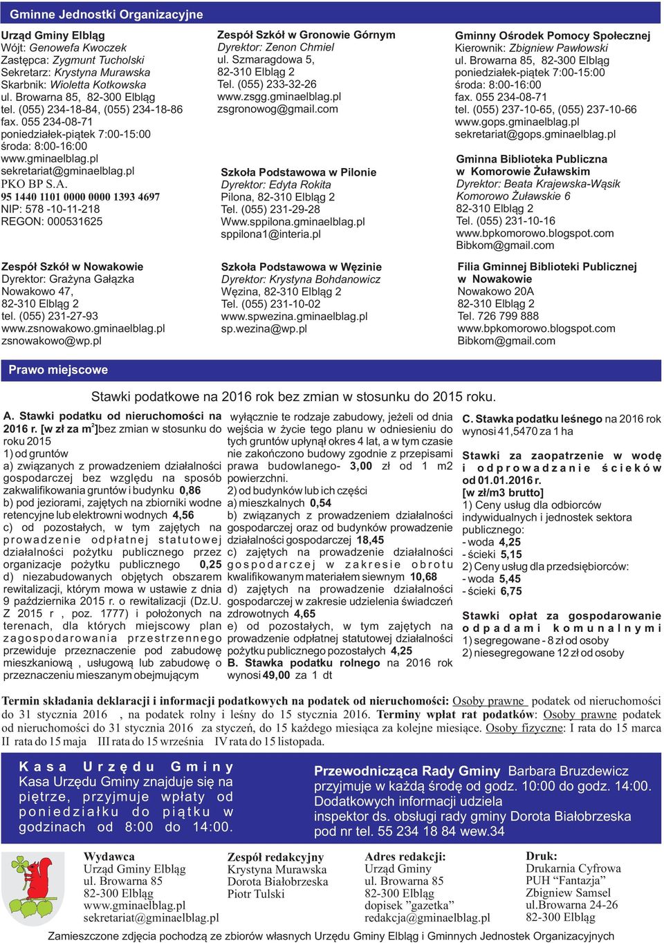 95 1440 1101 0000 0000 1393 4697 NIP: 578-10-11-218 REGON: 000531625 Zespó³ Szkó³ w Nowakowie Dyrektor: Gra yna Ga³¹zka Nowakowo 47, 82-310 Elbl¹g 2 tel. (055) 231-27-93 www.zsnowakowo.gminaelblag.