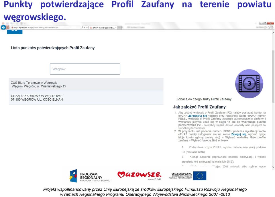 Profil Zaufany na