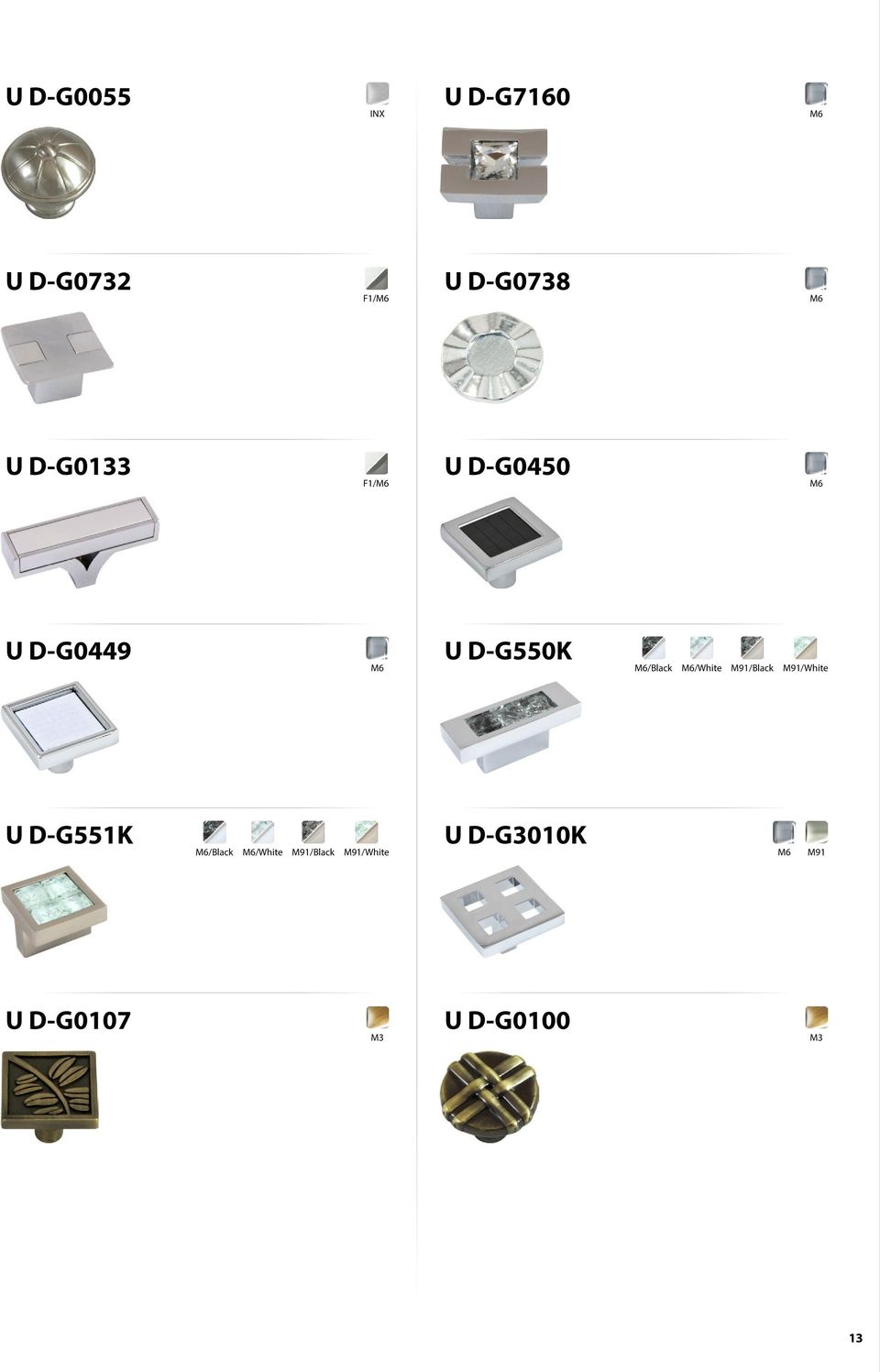 /White 1/Black 1/White U D-G551K /Black /White