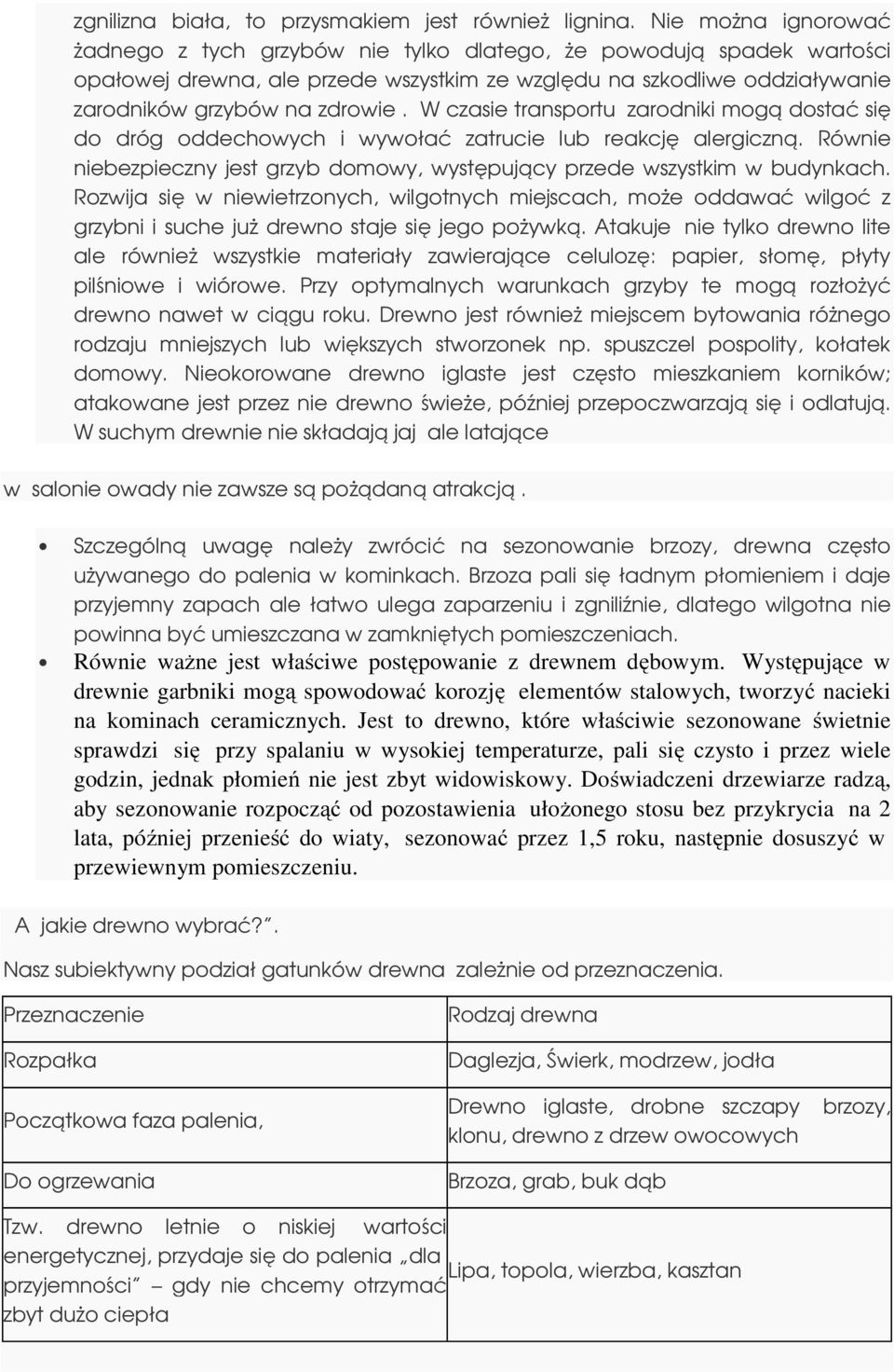 W czasie transportu zarodniki mogą dostać się do dróg oddechowych i wywołać zatrucie lub reakcję alergiczną. Równie niebezpieczny jest grzyb domowy, występujący przede wszystkim w budynkach.