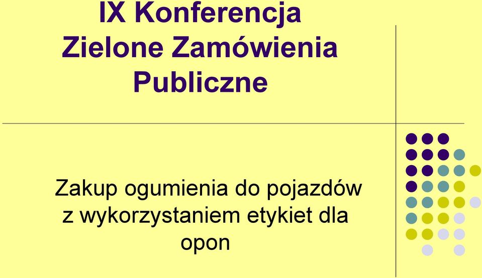 ogumienia do pojazdów z