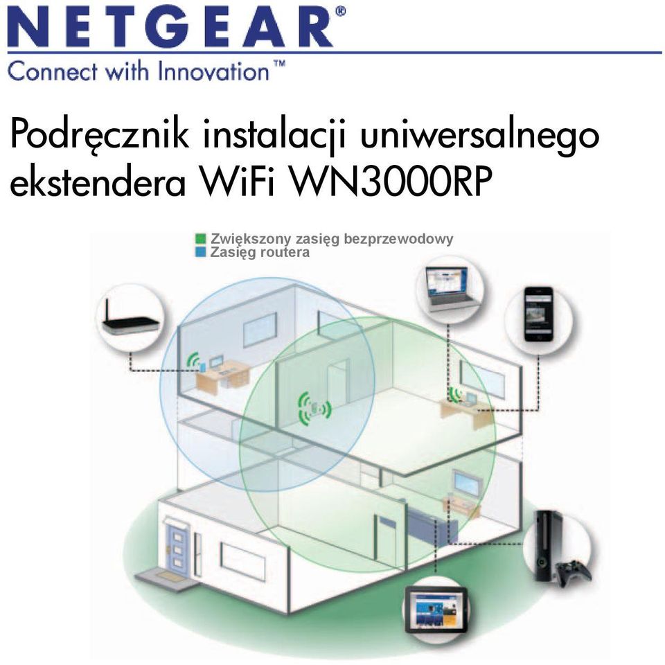 WiFi WN3000RP Zwiększony