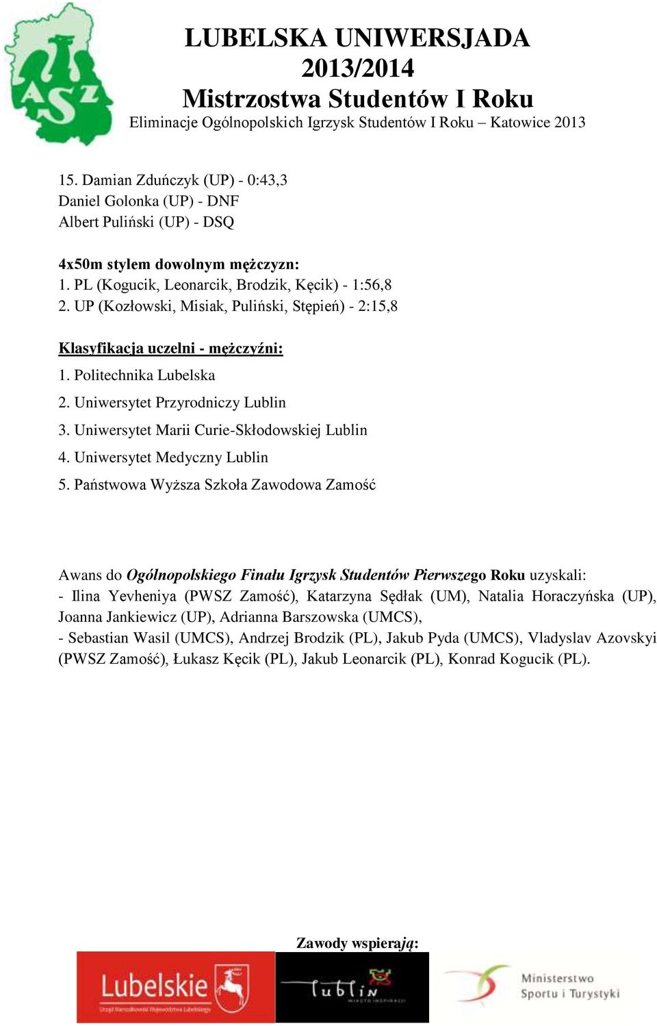 Uniwersytet Medyczny Lublin 5.