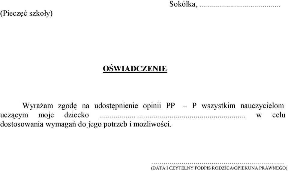 wszystkim nauczycielom uczącym moje dziecko.