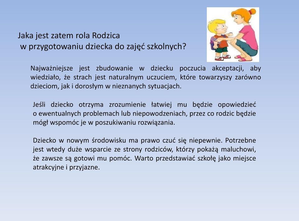 nieznanych sytuacjach.