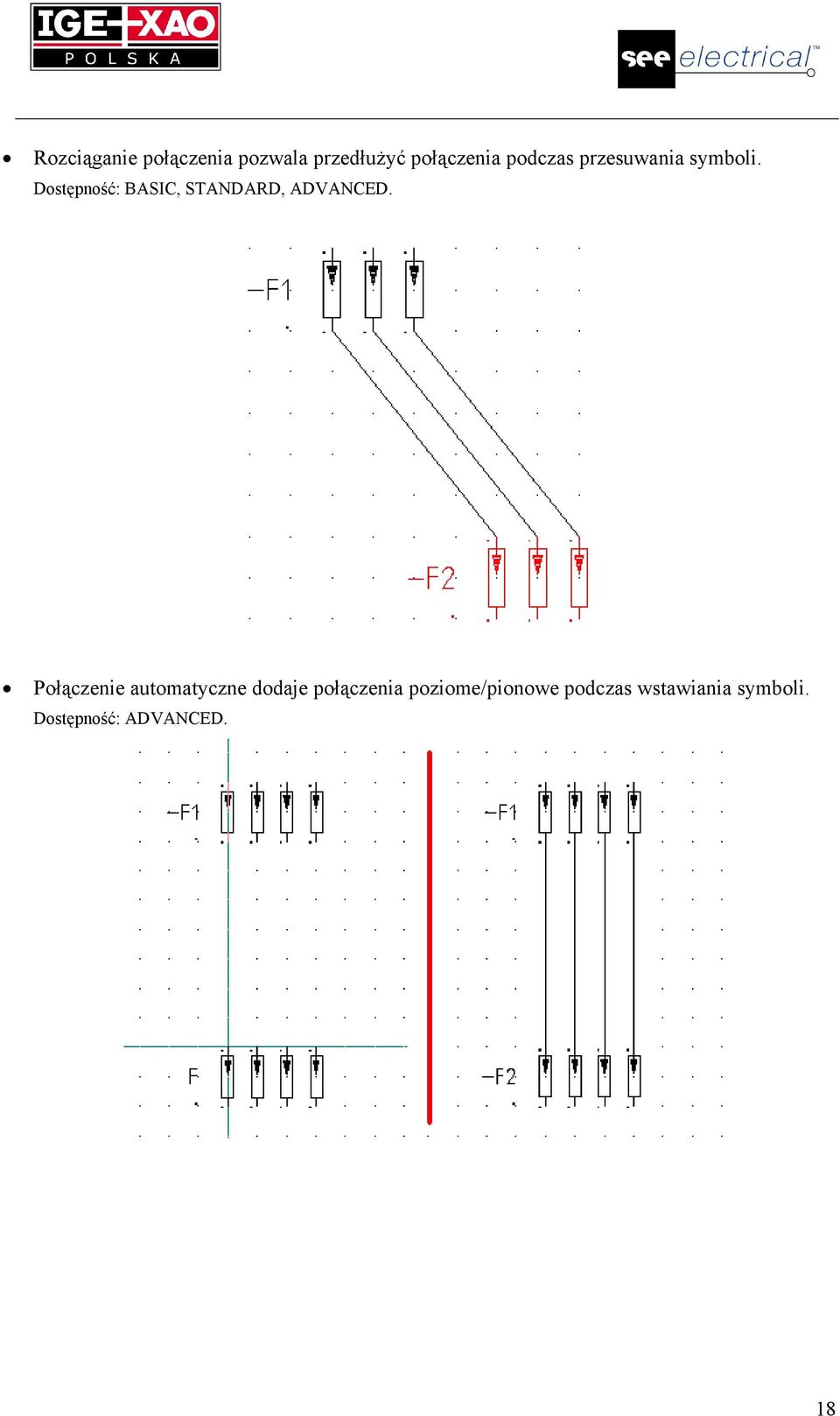 Połączenie automatyczne dodaje połączenia