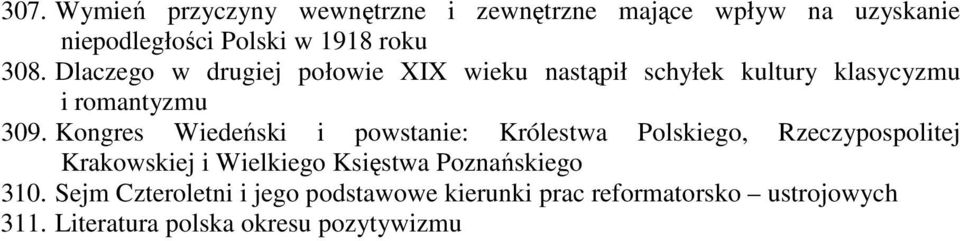 Kongres Wiedeński i powstanie: Królestwa Polskiego, Rzeczypospolitej Krakowskiej i Wielkiego Księstwa