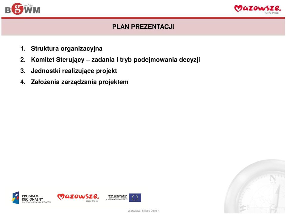 Komitet Sterujący zadania i tryb