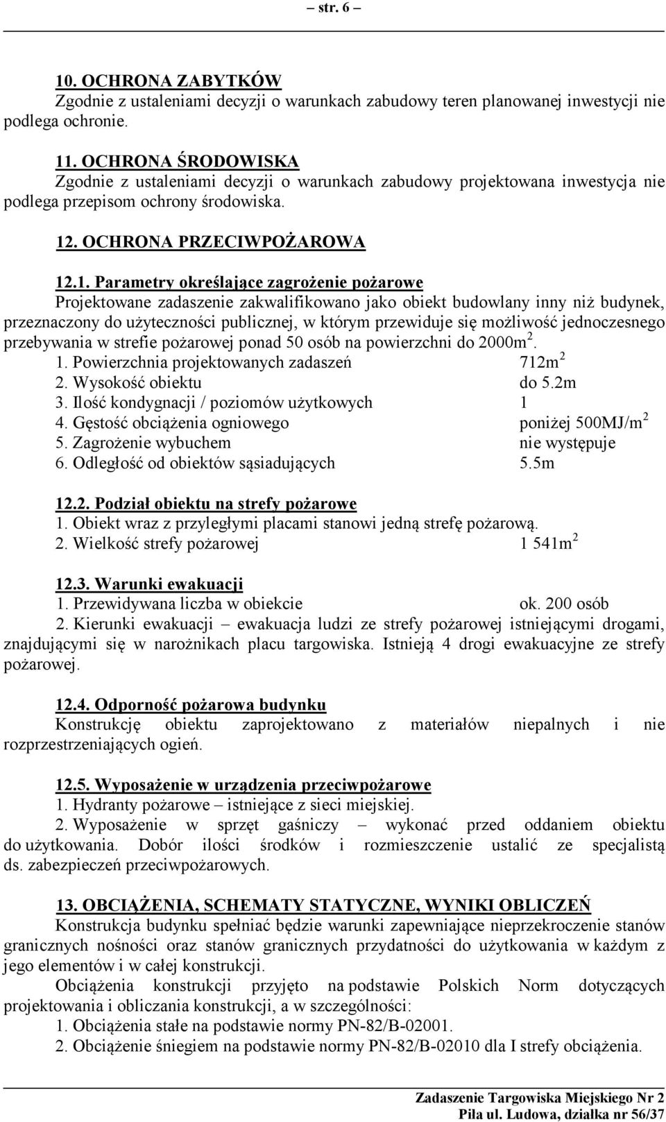 . OCHRO A PRZECIWPOŻAROWA 12