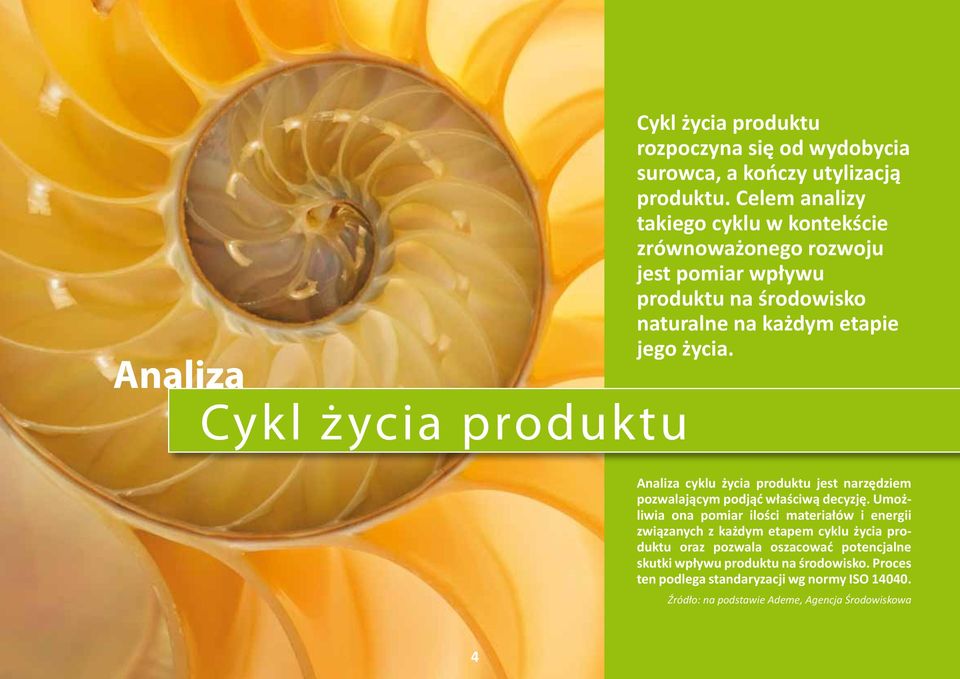 Analiza cyklu życia produktu jest narzędziem pozwalającym podjąć właściwą decyzję.