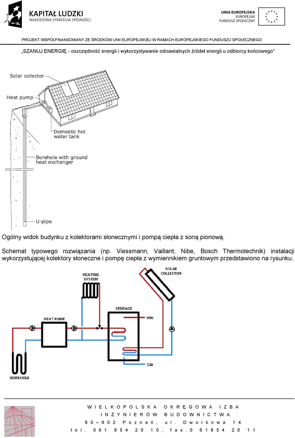 Viessmann, Vaillant, Nibe, Bosch Thermotechnik) instalacji