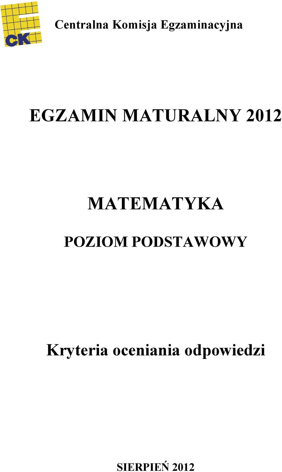 MATURALNY 0 MATEMATYKA POZIOM