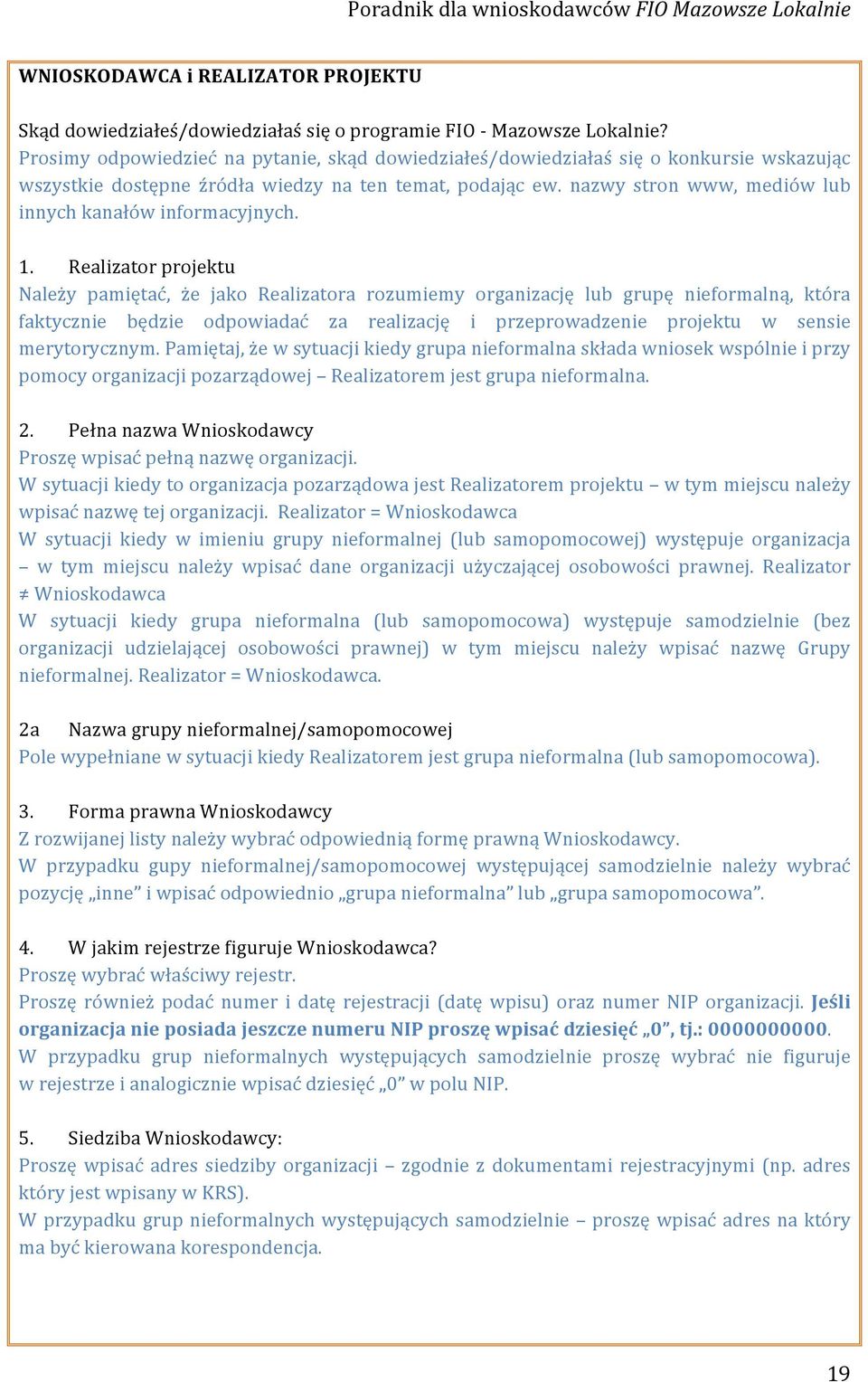 nazwy stron www, mediów lub innych kanałów informacyjnych. 1.
