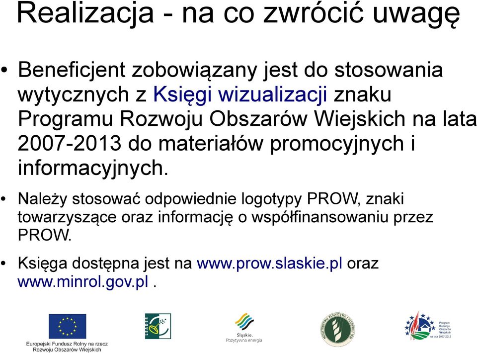 promocyjnych i informacyjnych.