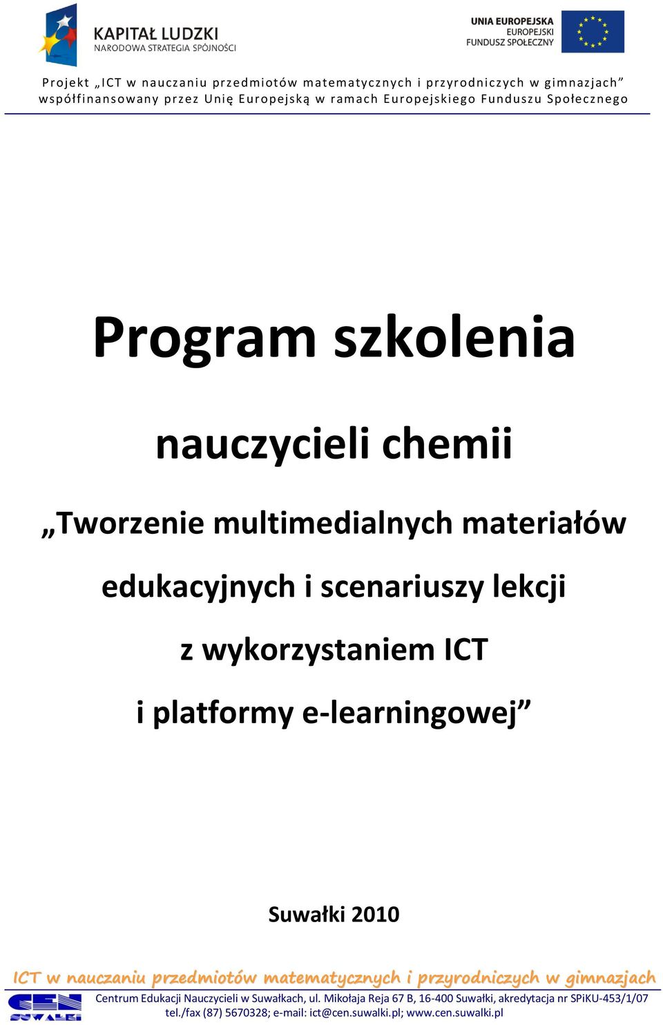 edukacyjnych i scenariuszy lekcji z