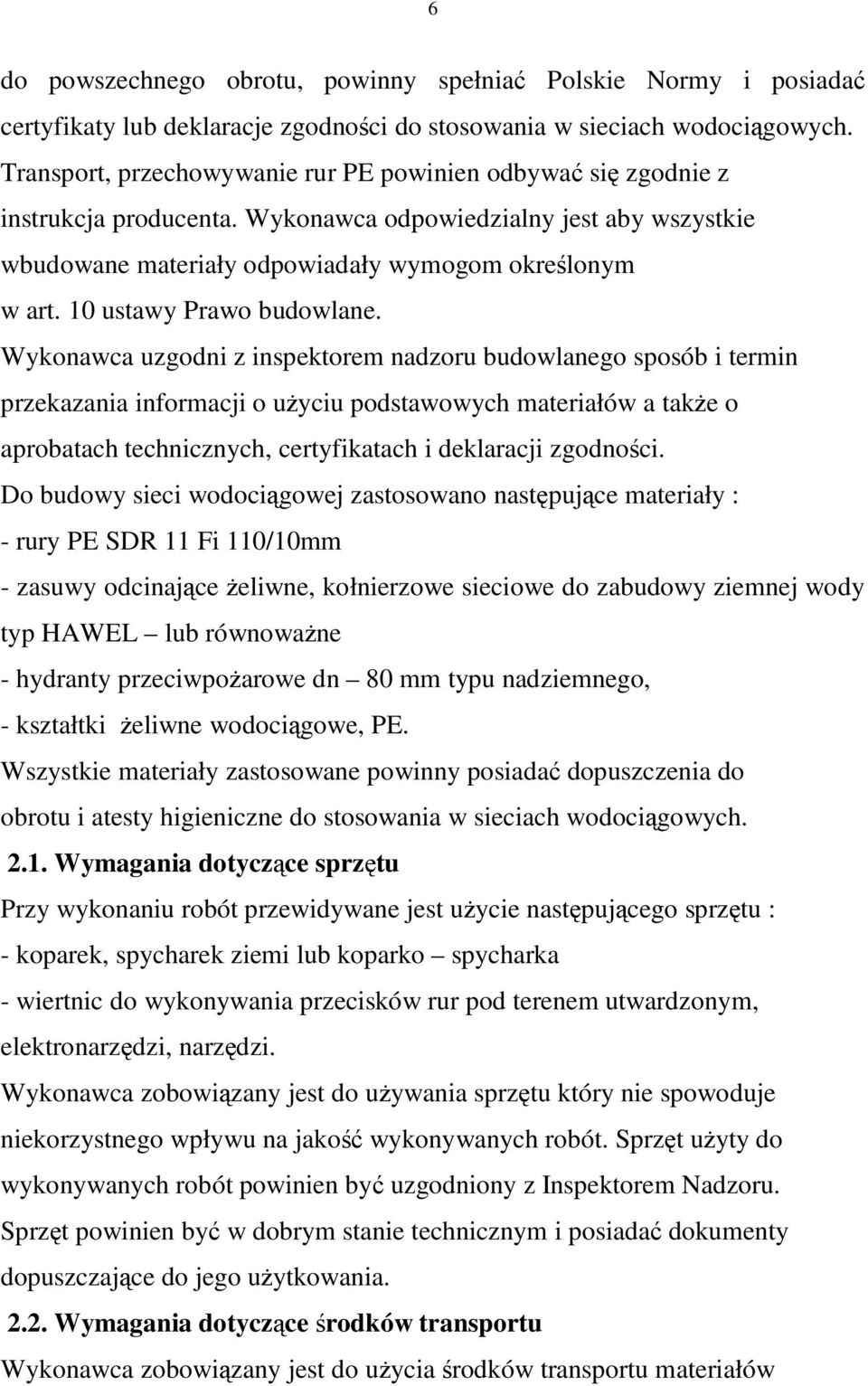 10 ustawy Prawo budowlane.