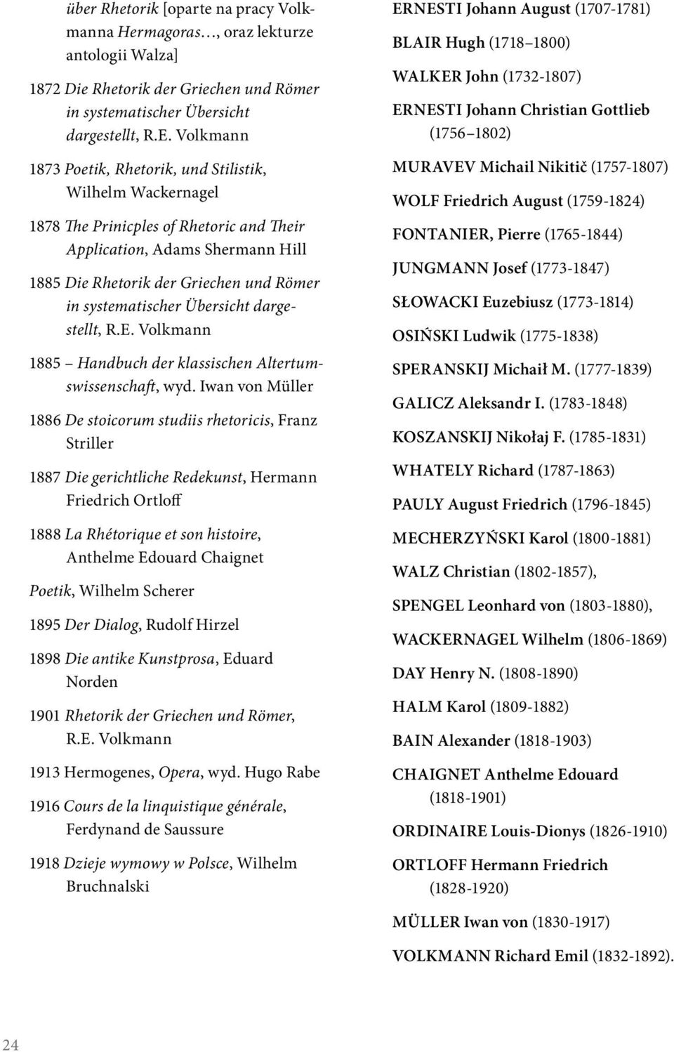 systematischer Übersicht dargestellt, R.E. Volkmann 1885 Handbuch der klassischen Altertumswissenschaft, wyd.