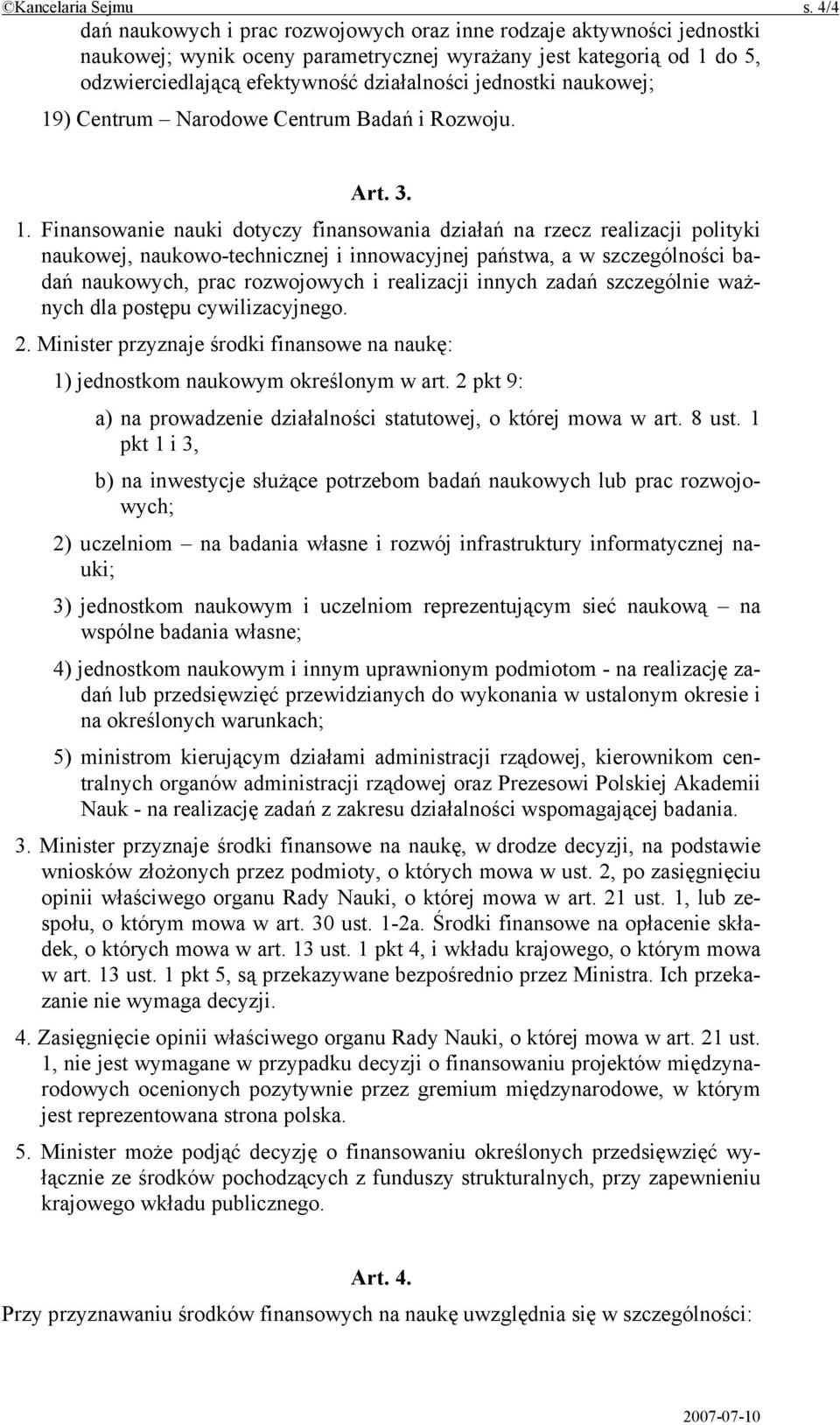 jednostki naukowej; 19