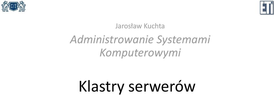 Klastry