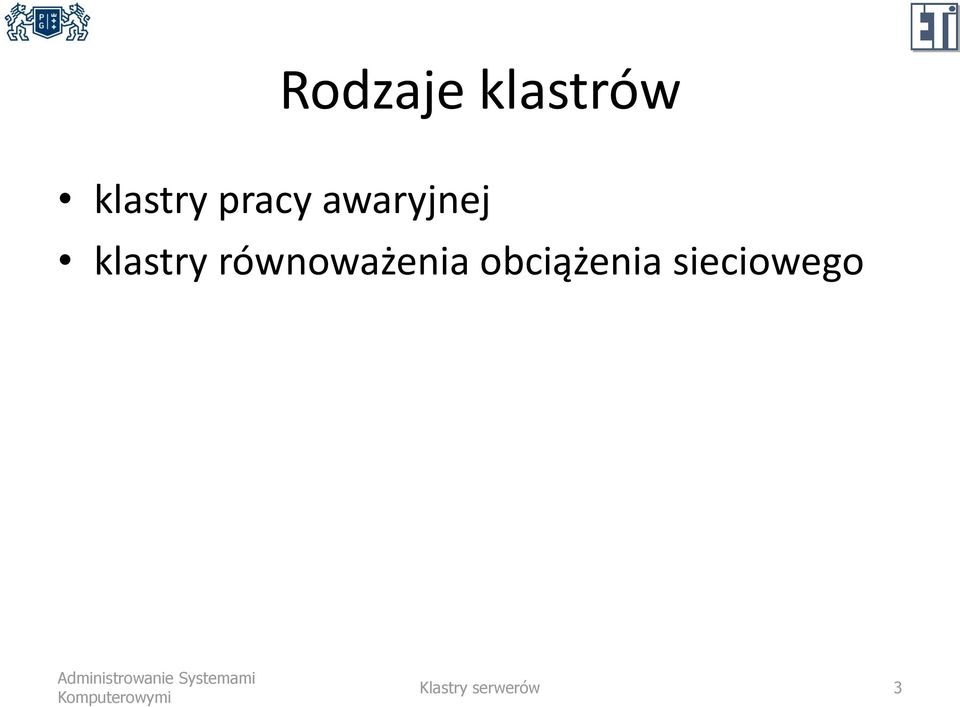 równoważenia obciążenia