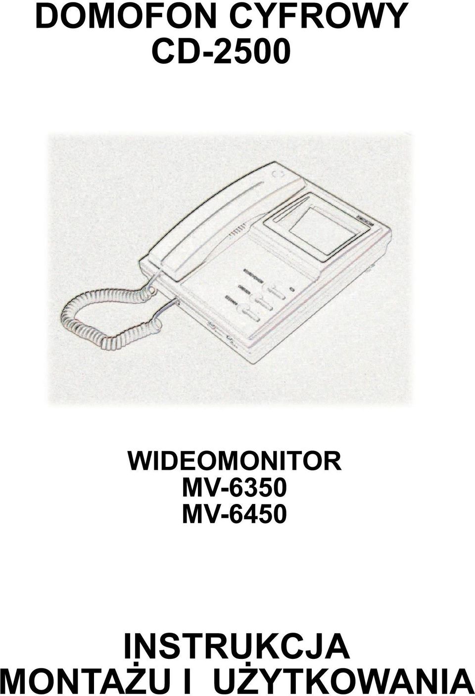 MV-6350 MV-6450