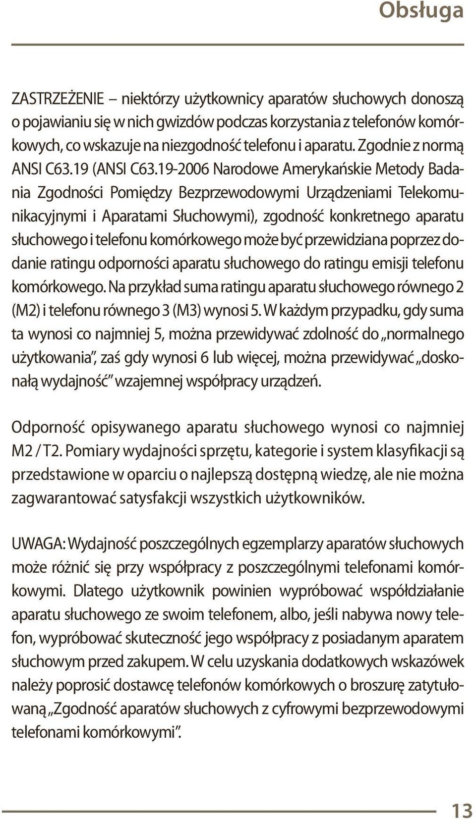 ratingu emisji telefonu (M2) i telefonu równego 3 (M3) wynosi 5.