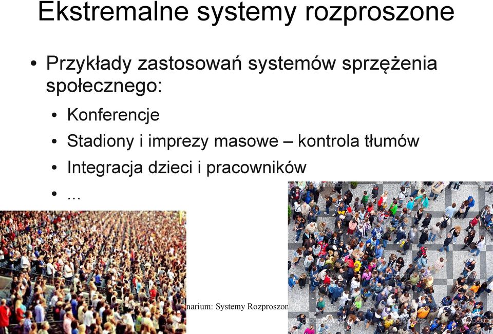 Konferencje Stadiony i imprezy masowe