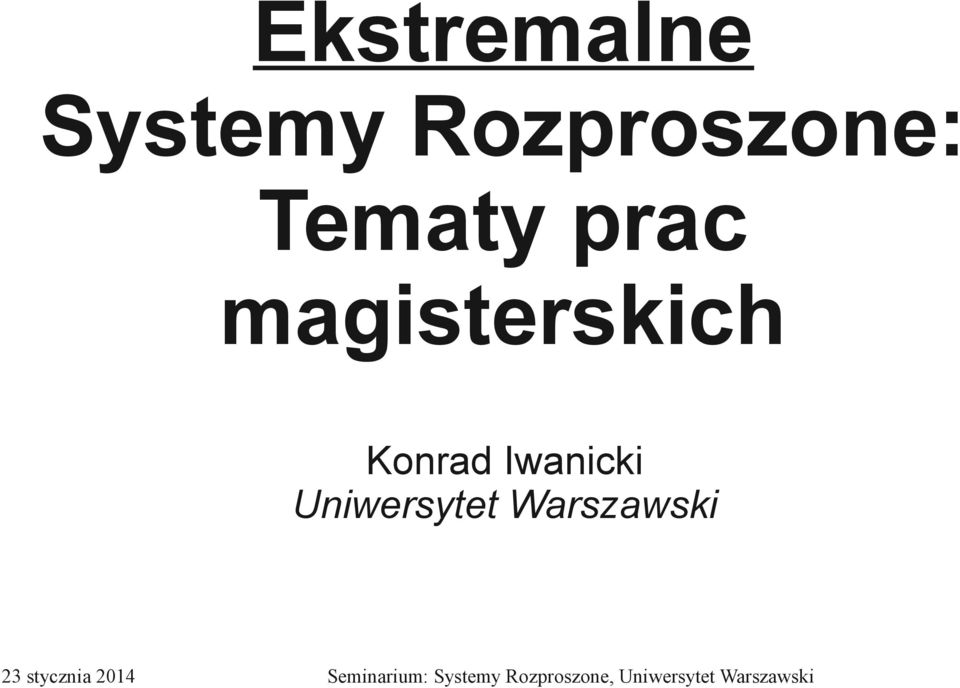 magisterskich Konrad