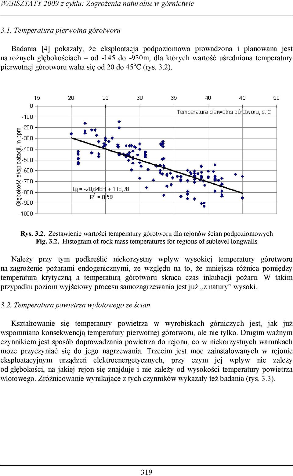 pierwotnej górotworu waha się od 2 