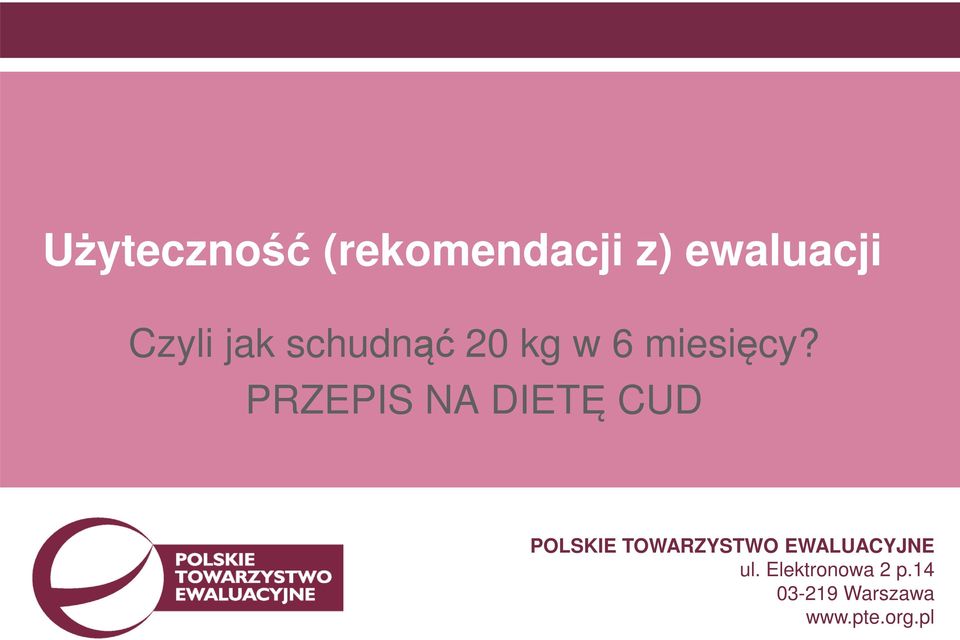 PRZEPIS NA DIETĘ CUD POLSKIE TOWARZYSTWO