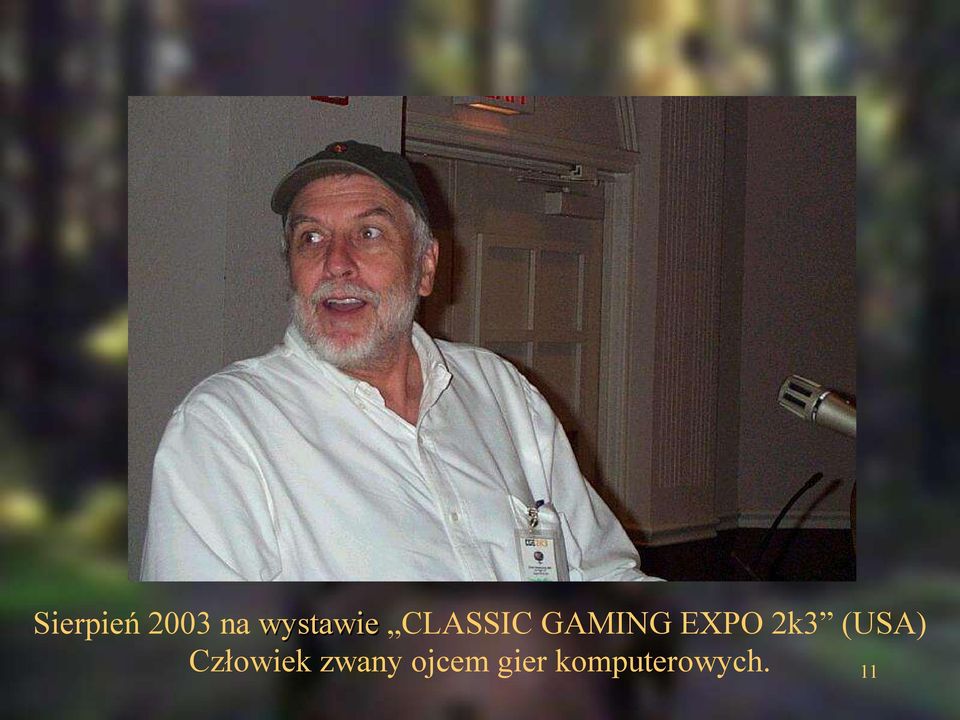 EXPO 2k3 (USA) Człowiek
