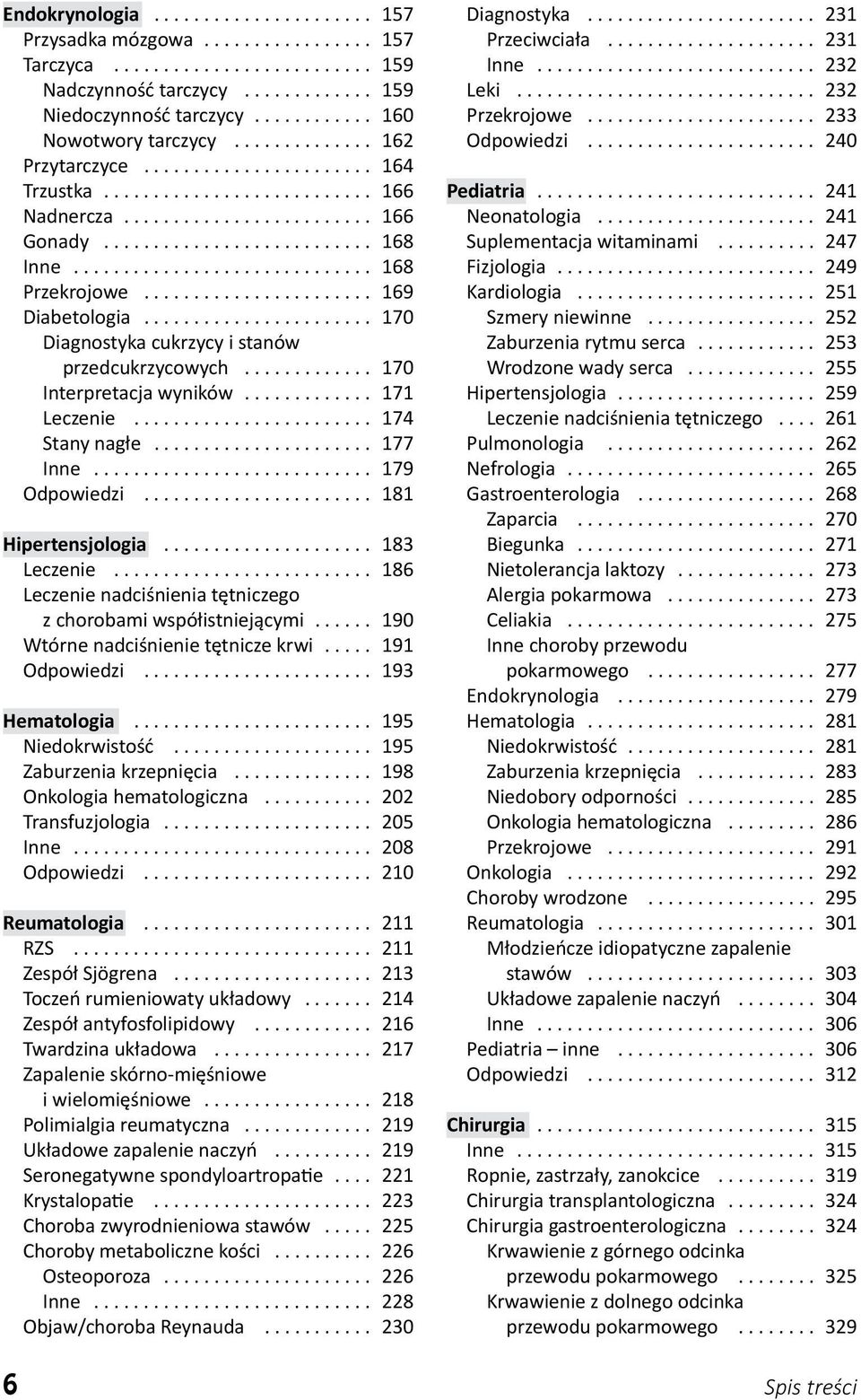.. 179 Odpowiedzi... 181 Hipertensjologia... 183 Leczenie... 186 Leczenie nadciśnienia tętniczego z chorobami współistniejącymi... 190 Wtórne nadciśnienie tętnicze krwi... 191 Odpowiedzi.